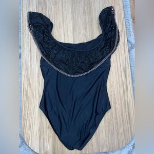 One piece bathing suit